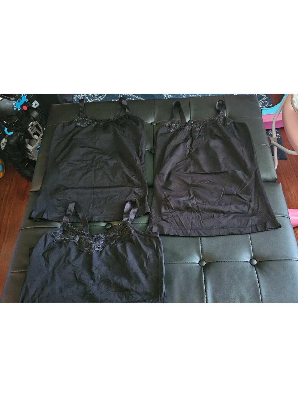 Womens cami tank tops one size fits most euc lot bundle of 3